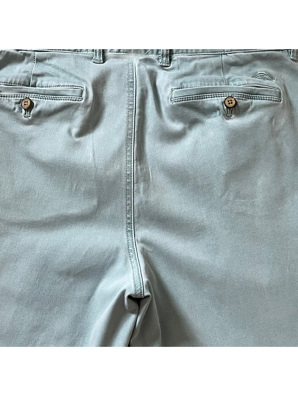 Tommy Bahama Boracay Green Chino Shorts Mens 34x10 Cotton